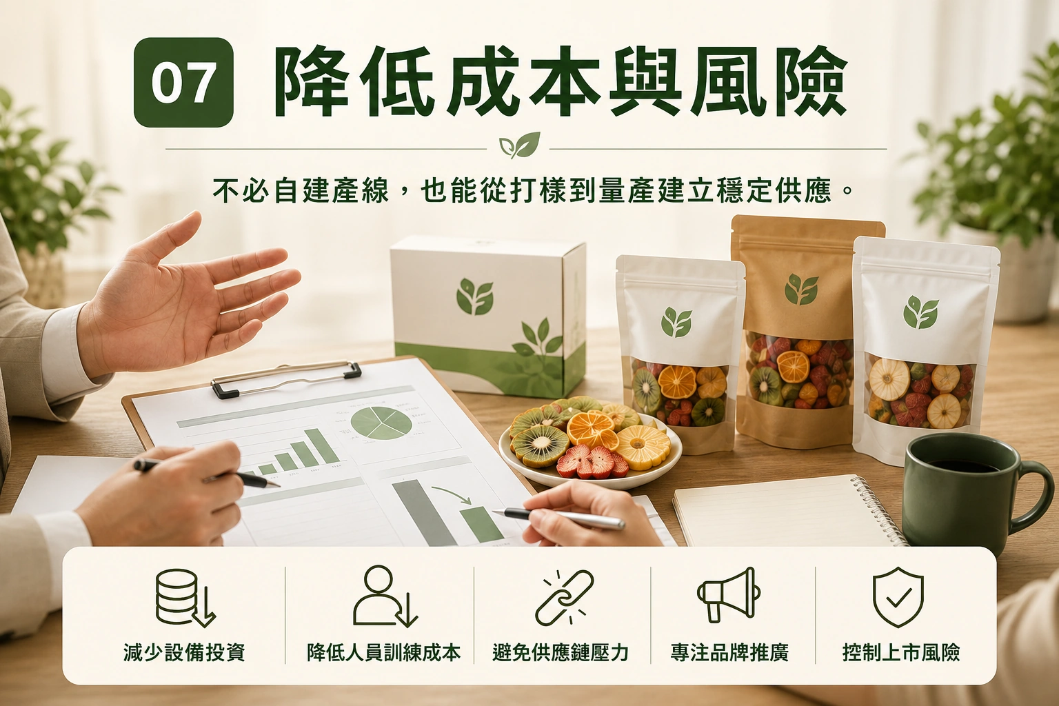 降低成本與風險