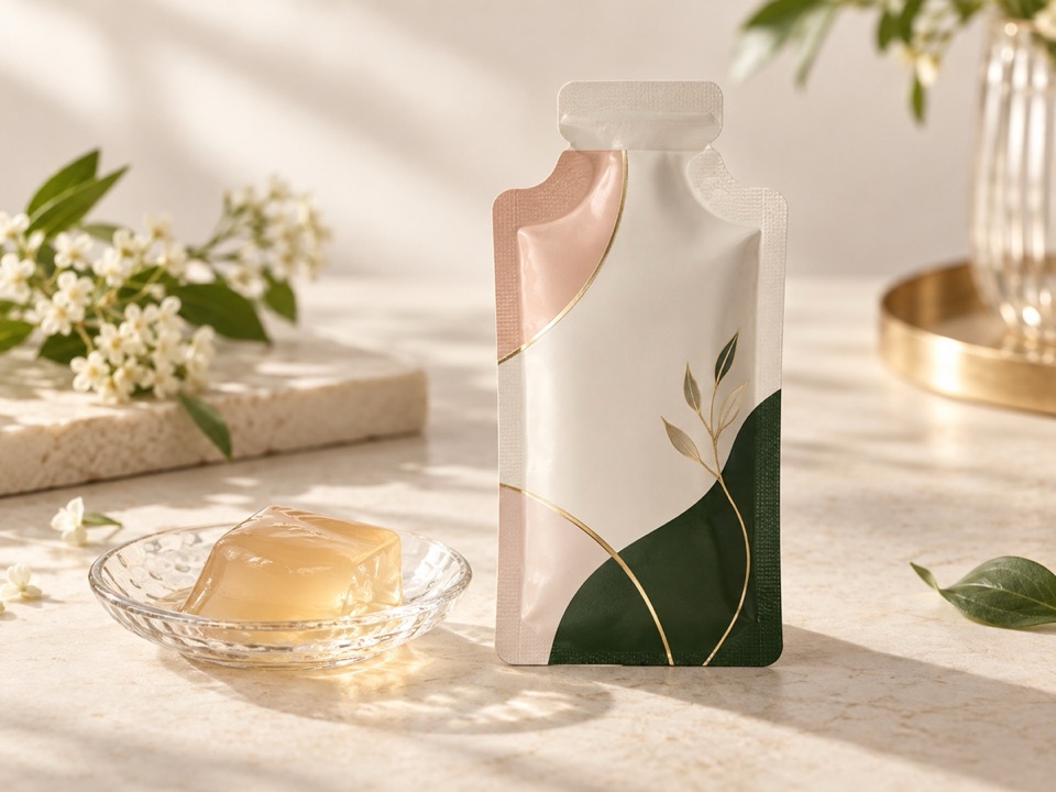 膠原蛋白果凍產品情境