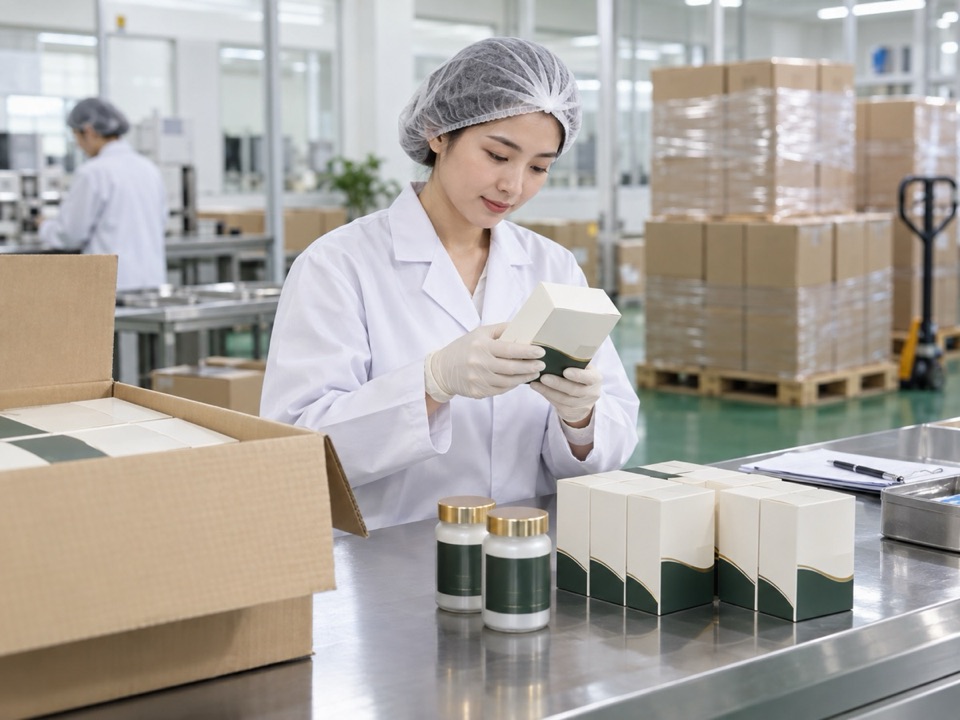 膠原蛋白成品檢驗出貨