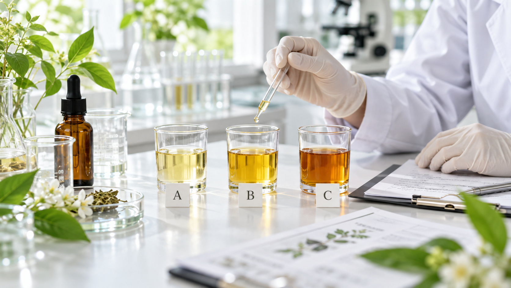 液態保健食品配方打樣比較