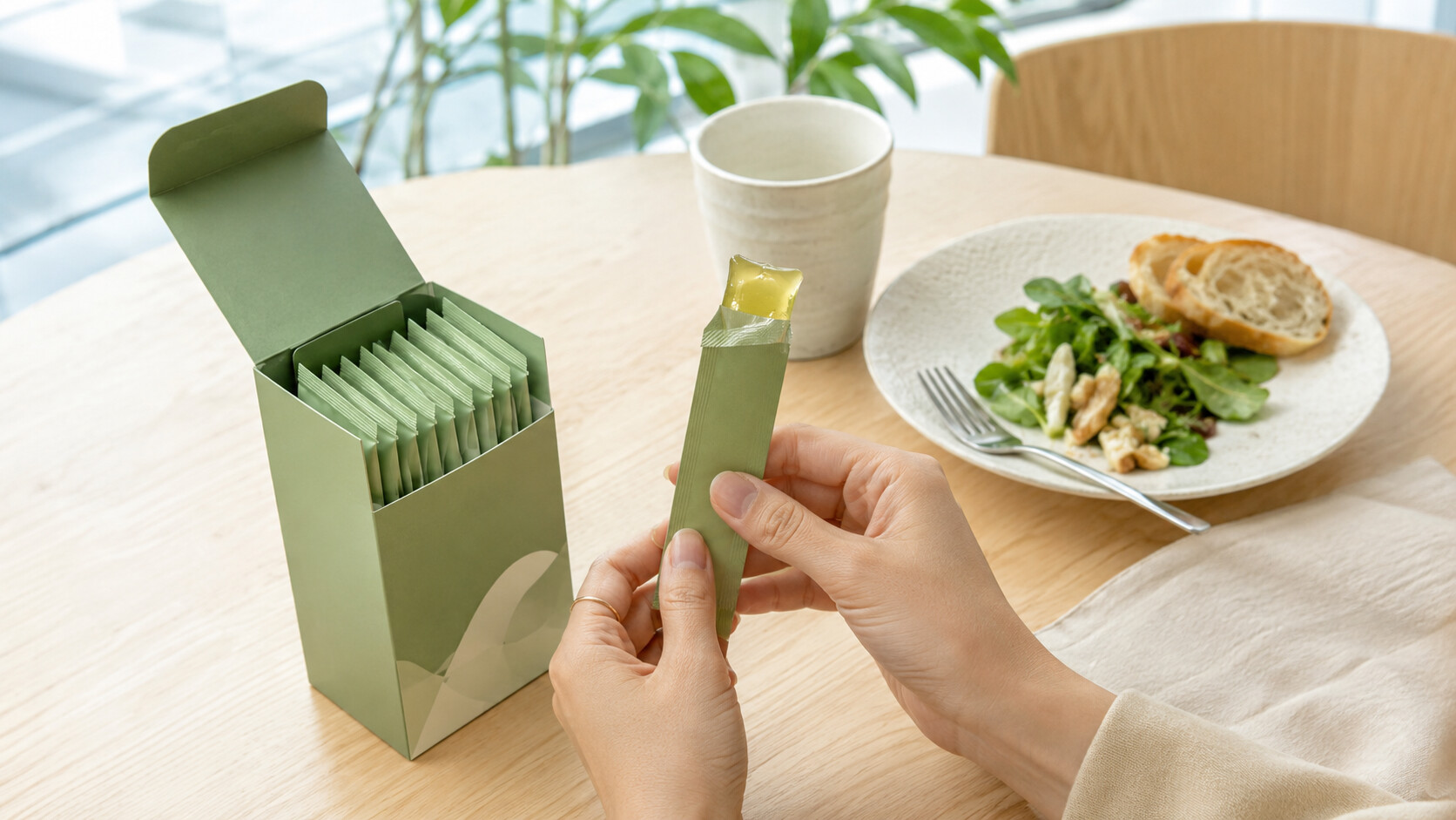 Vital Beautie Meta Green 果凍條包裝