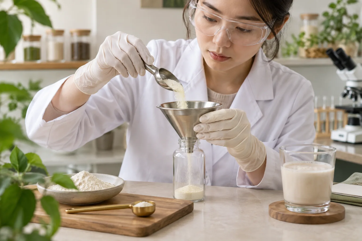 配方不只要有主角,也要能製造、好入口、願意持續食用,AI 生成示意