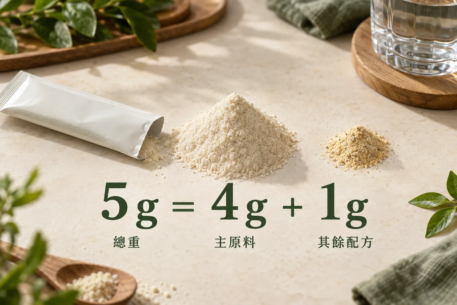一包的總重量有限,主原料、搭配與風味需要一起取捨,AI 生成示意
