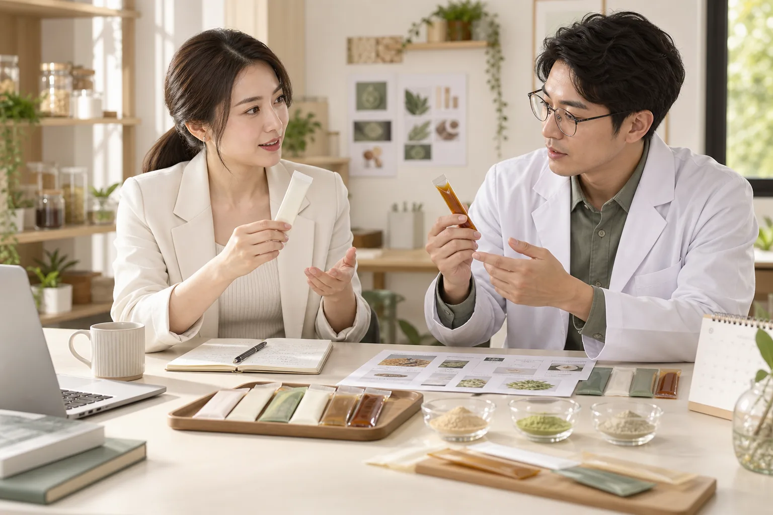 把客群、場景、售價與預算講清楚,研發才有可執行的需求,AI 生成示意