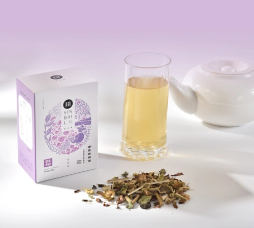 新百祿:新百祿品牌案例頁所刊載的茶飲產品與包裝