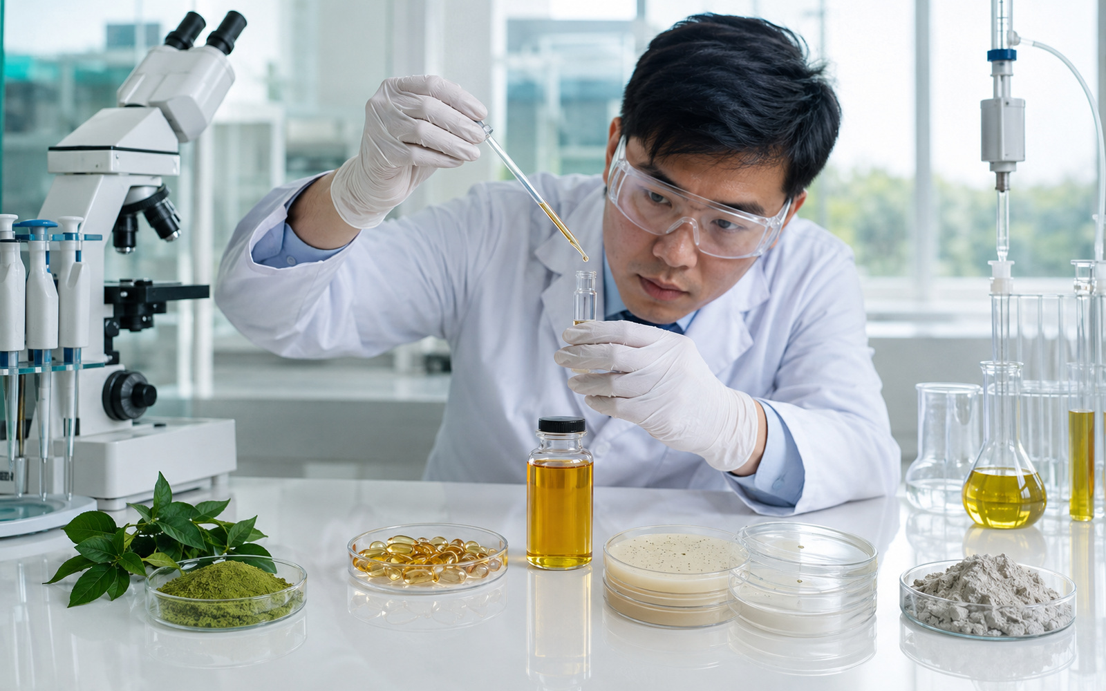 不同原料來源需採用不同的品質與安全檢驗重點