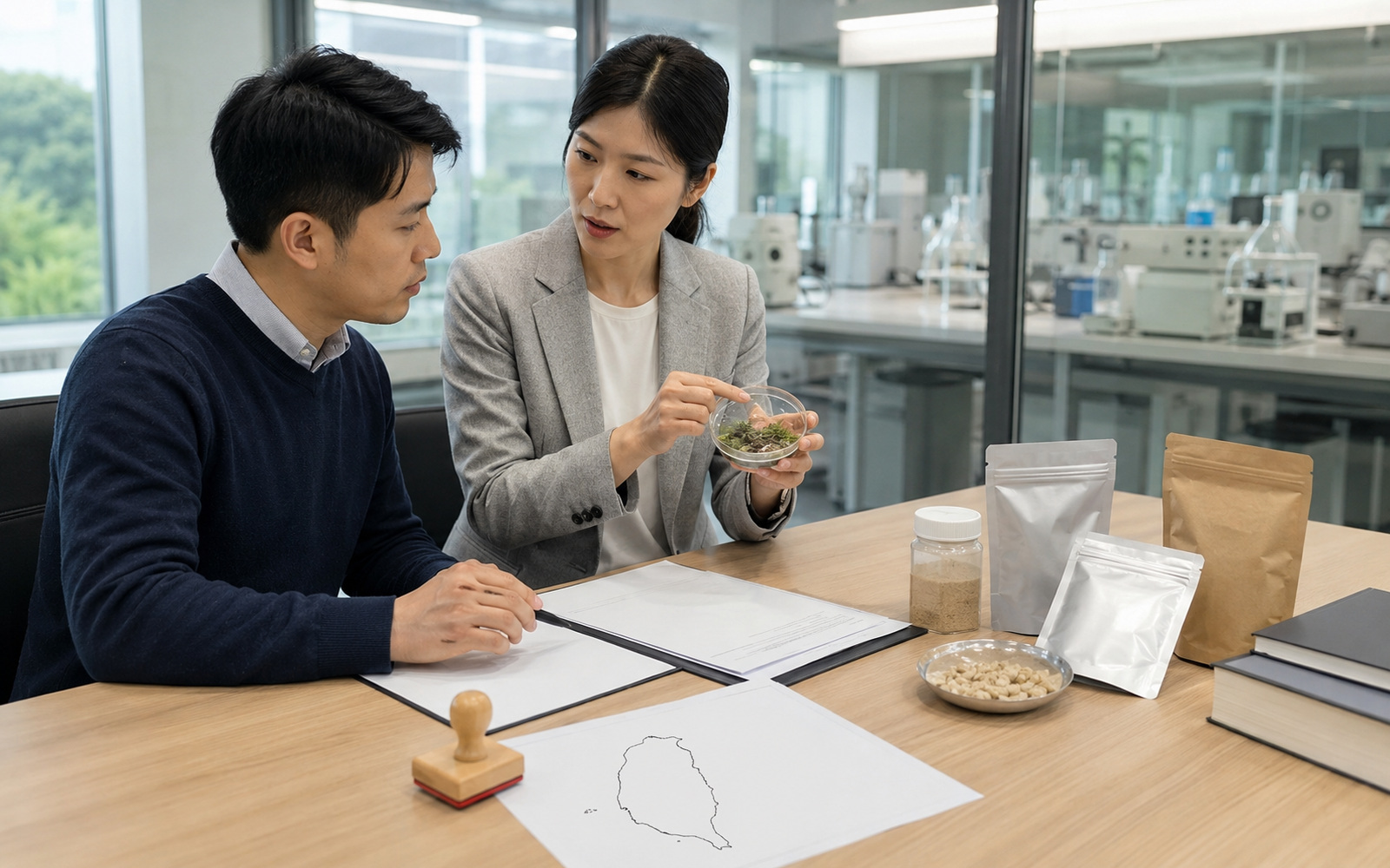 法規、食用部位、限量警語與宣稱邊界在打樣前確認