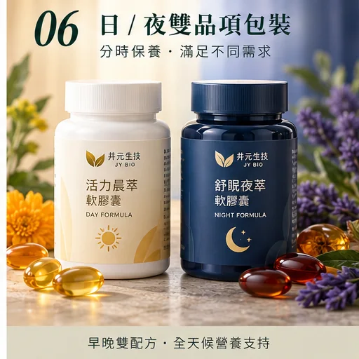 日／夜雙品項組包裝示意
