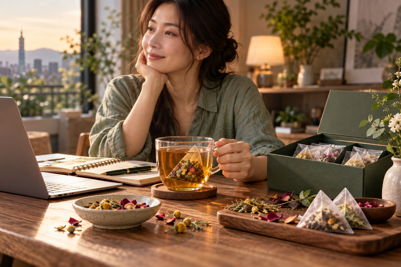 保健品牌以茶包進入日常飲用情境