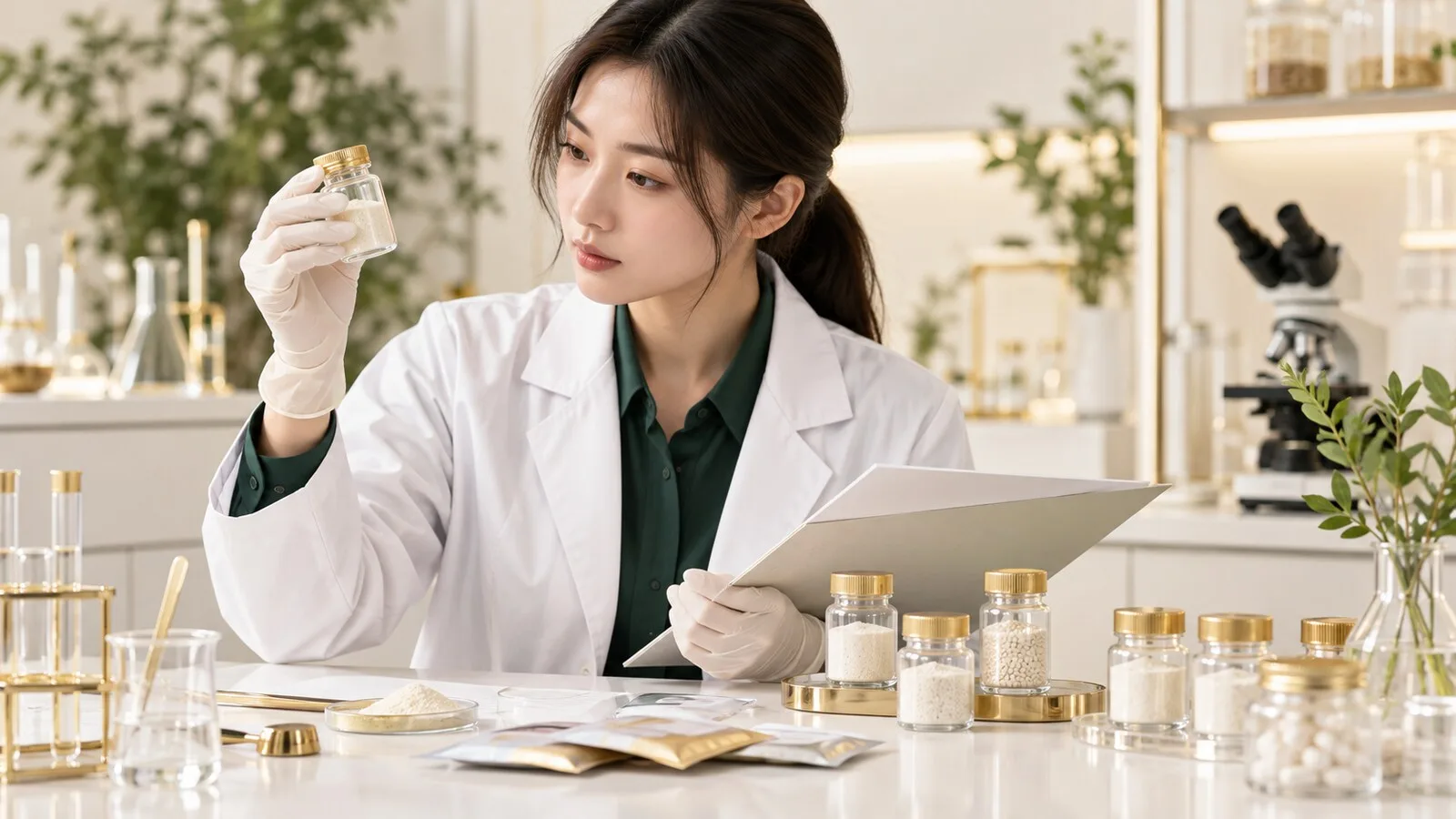 菌株身分與原料資料追溯是第一關。
