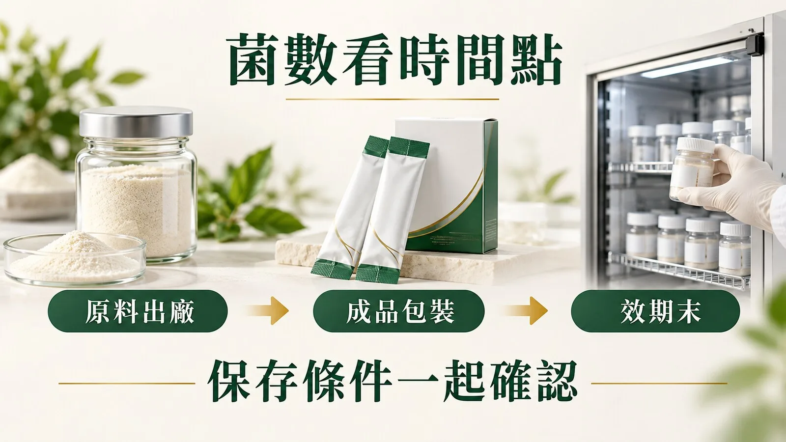 菌數必須標明時間點。